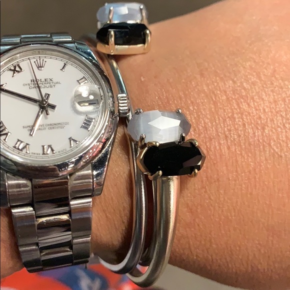 NWOT Kendra Scott 14K Gold Plated Edie Cuff Bracelet - Picture 8 of 13